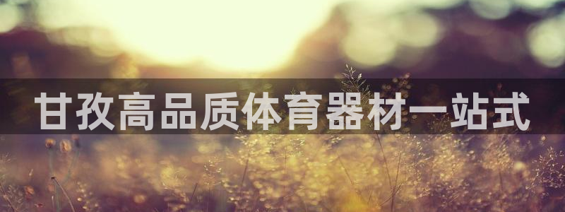 富联娱乐是真的吗：甘孜高品质体育器材一站式
