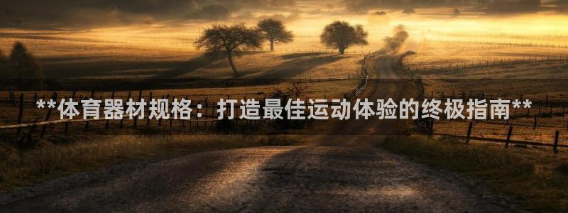 富联娱乐平台开户条件是什么：**体育器材规格：打造最