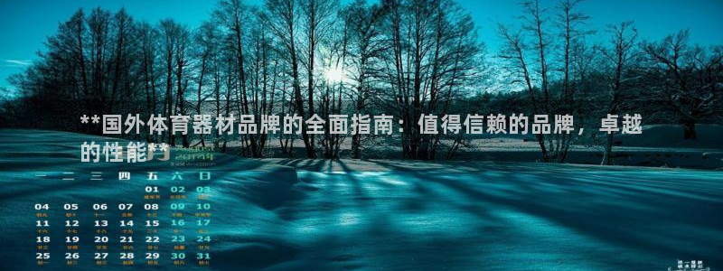 富联娱乐是骗局吗是真的吗：**国外体育器材品牌的全面