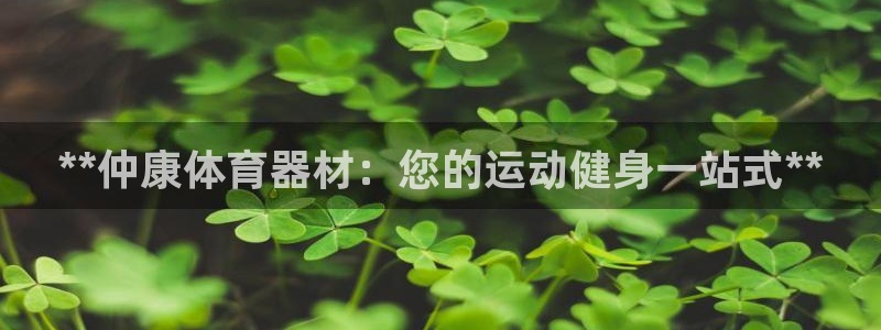 富联娱乐下载app：**仲康体育器材：您的运动健身一