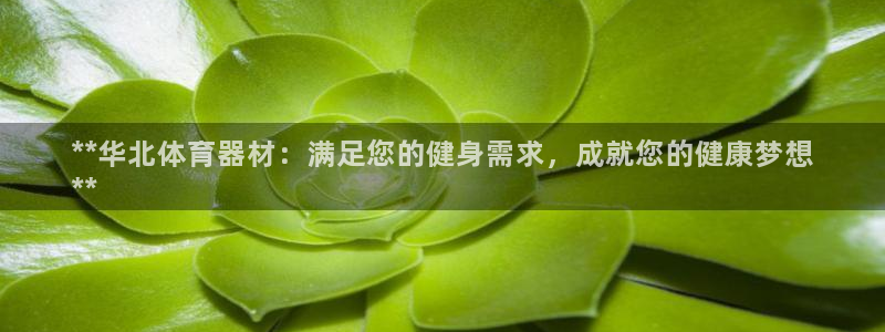 富联娱乐下载官网：**华北体育器材：满足您的健身需求