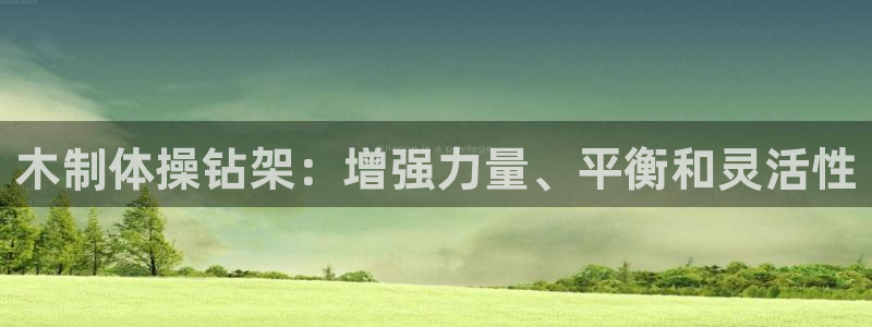 富联平台是什么平台：木制体操钻架：增强力量、平衡和灵
