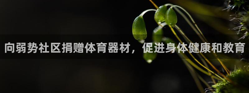 富联平台官网登录网址：向弱势社区捐赠体育器材，促进身