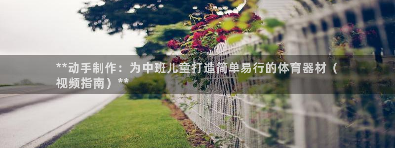 富联平台注册地址在哪里：**动手制作：为中班儿童打造简单易行